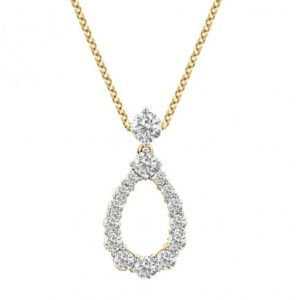 Pear drop pendant