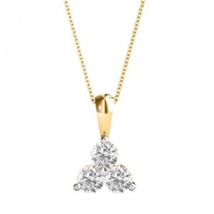 Pyramid crown pendant
