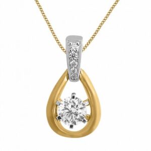 Sparkling pear pendant