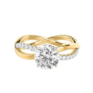 Infinity whirl ring
