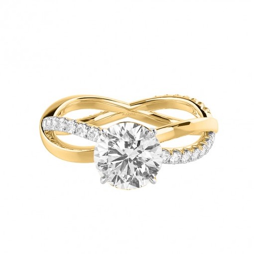 Infinity whirl ring