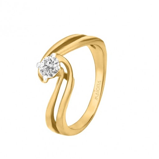 Illuminate solitaire ring