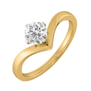Faux heart ring
