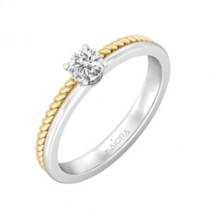 Computative solitaire ring