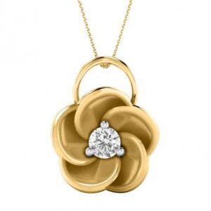 Swirl twist pendant