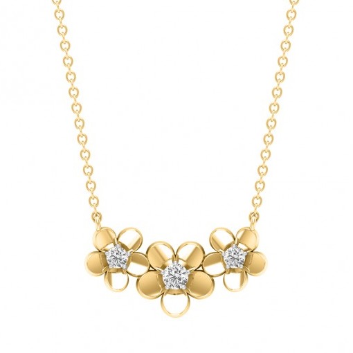 Triad floral pendant