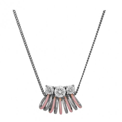 Wrinkle - crinkle multi-look pendant 18k