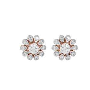 Classic floral earrings