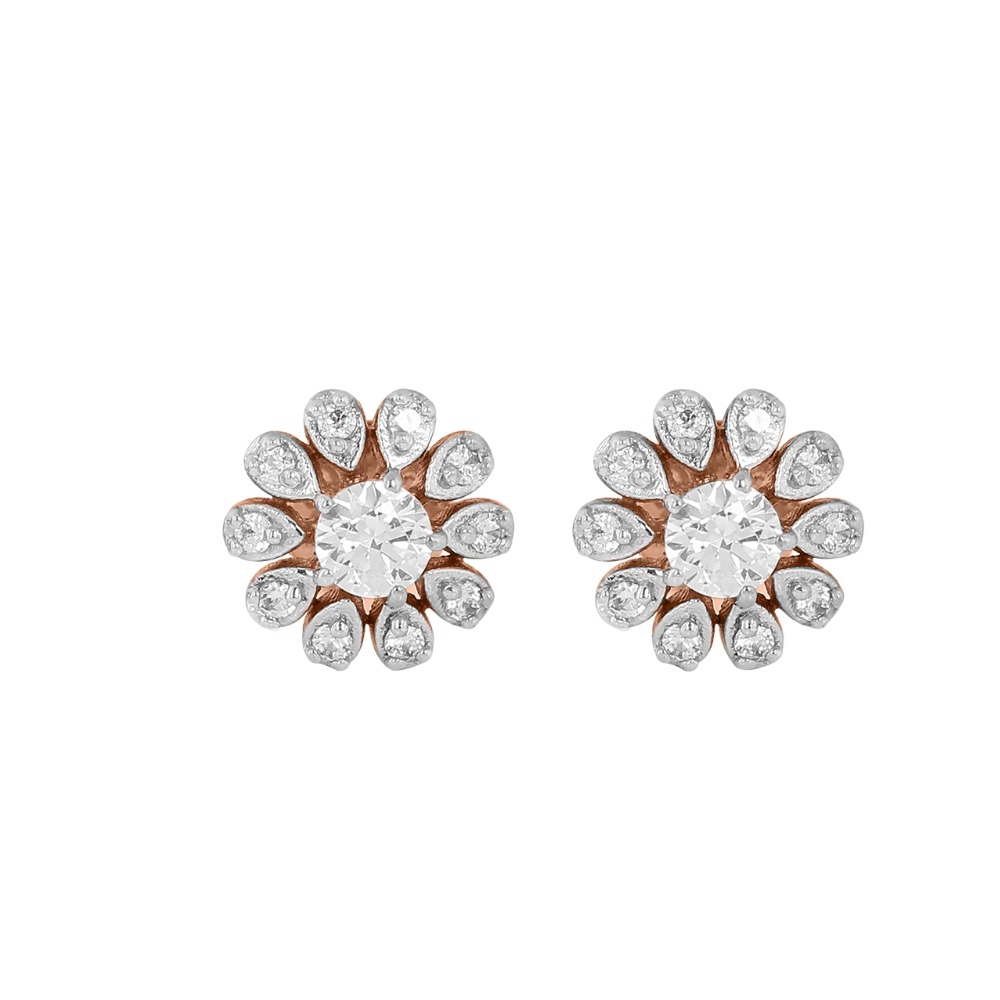 Classic floral earrings - Image 2
