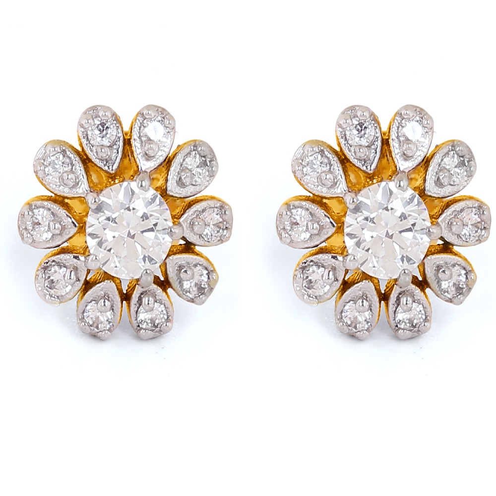 Classic floral earrings