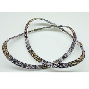 925 silver antique kada payal