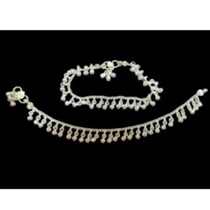925 silver chumchum payal for baby