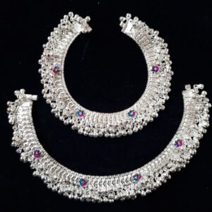 925 silver ghungroo payal