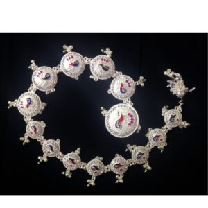 925 silver peacock design choti