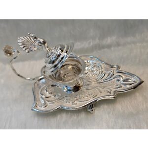 Silver Peacock Design Kankuvati