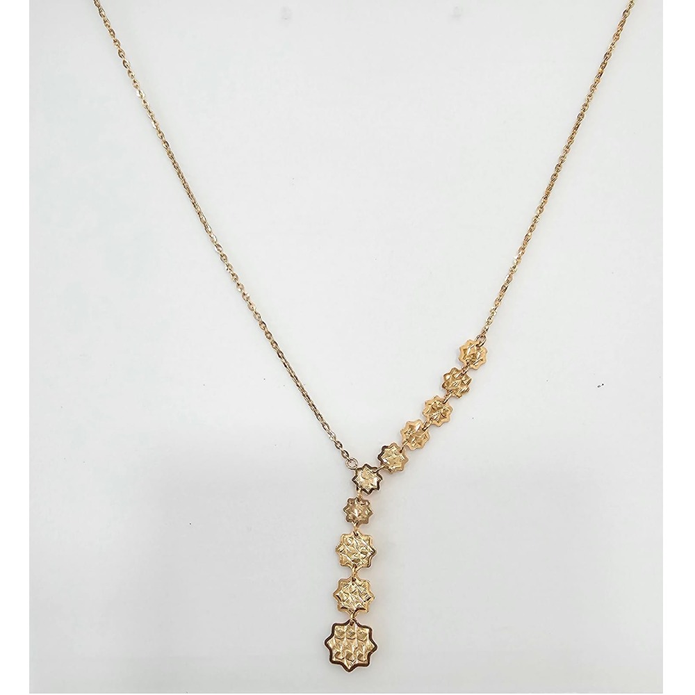 18Kt Rose Gold Attractive Necklace