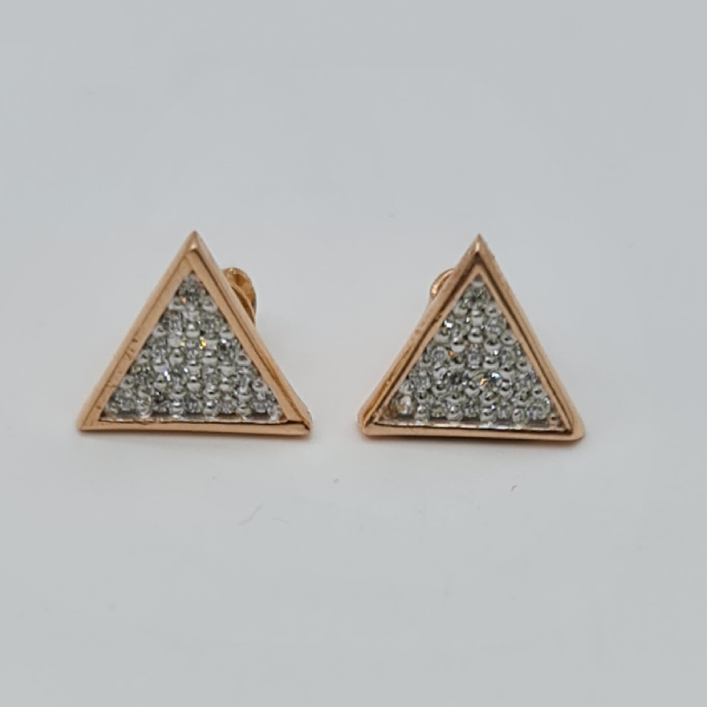 18k hallmar fancy earring