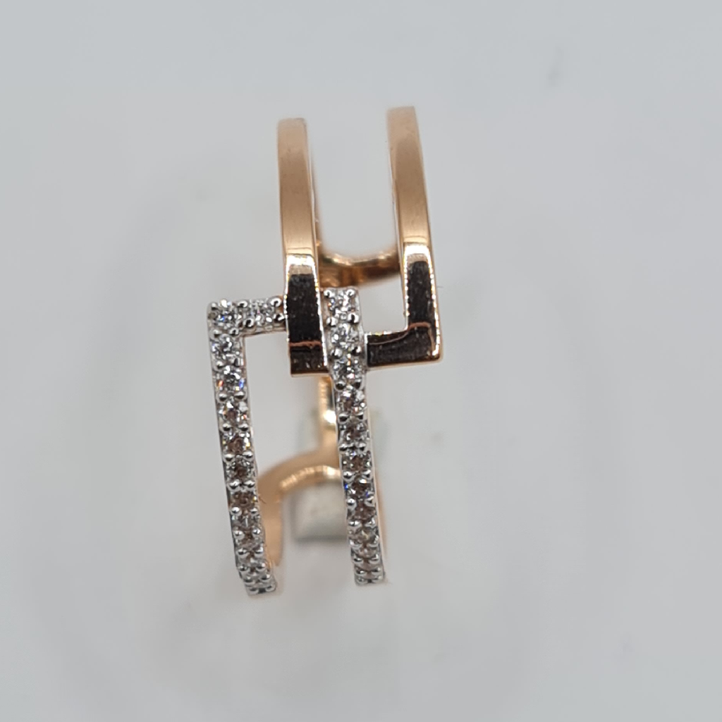 18k rose  gold Elegant ring