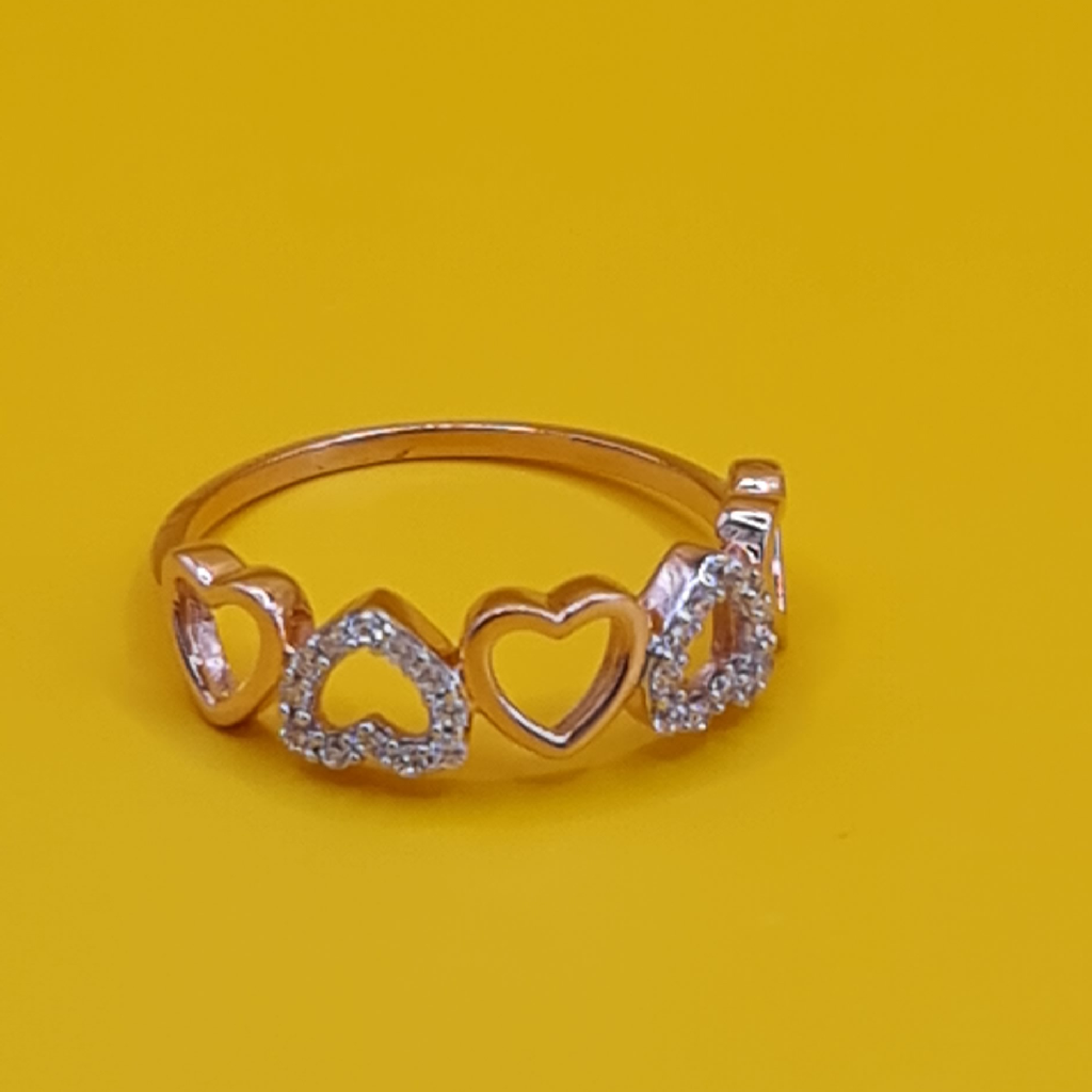 18KT HALLMARK GOLD RING