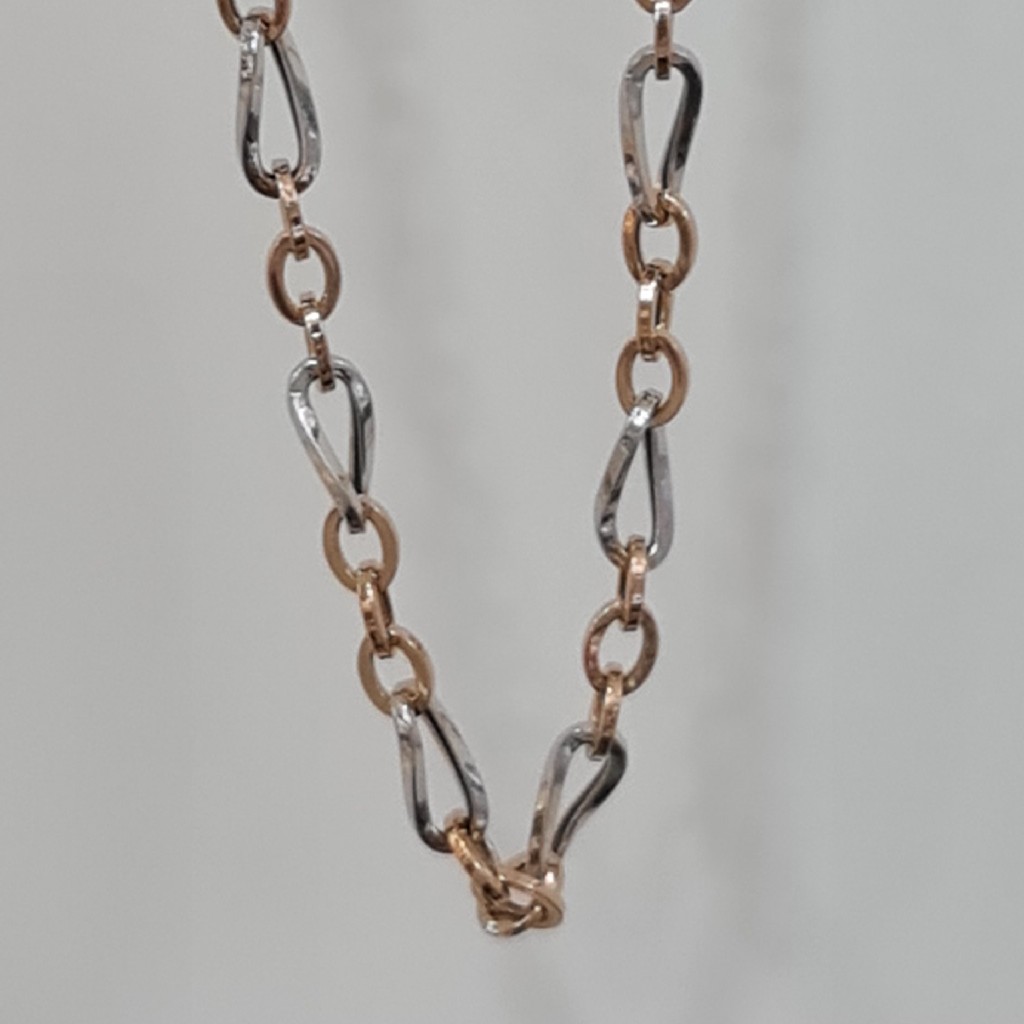 18kt Hallmark Rose Gold Chain