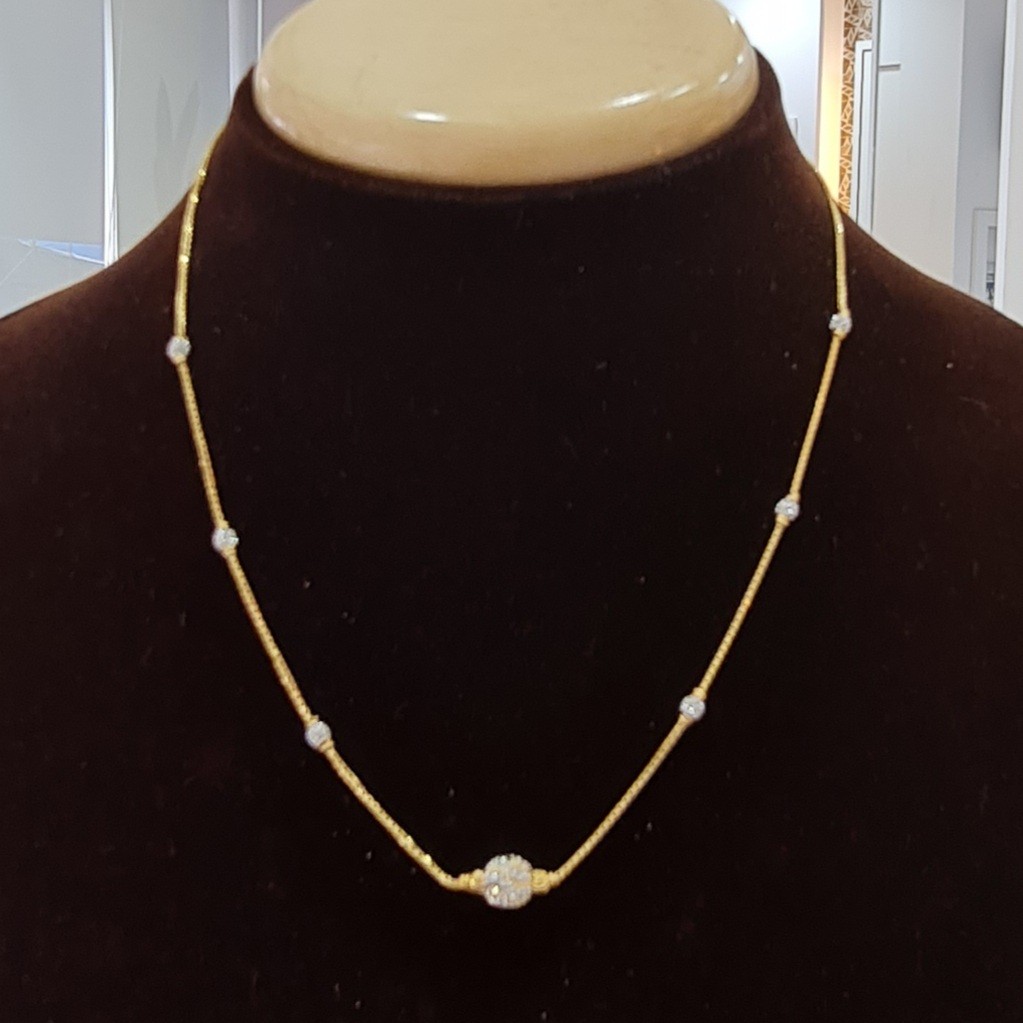 916 hallmark gold chain