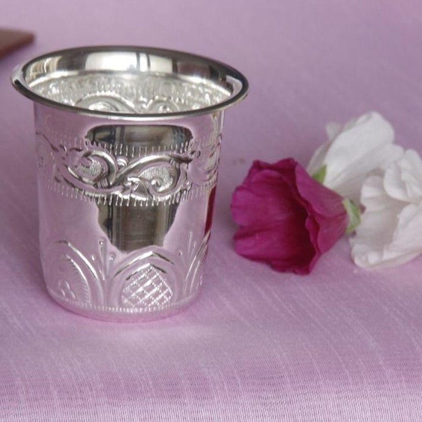 Silver glass
