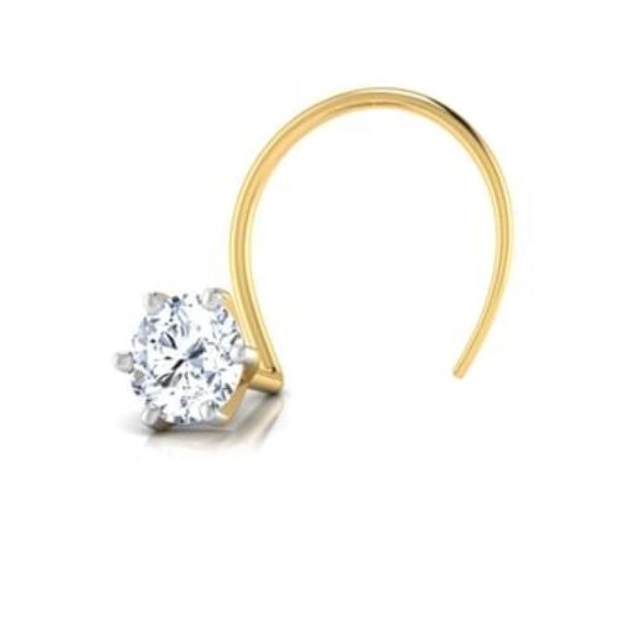 18 KT Diamond Nosepin