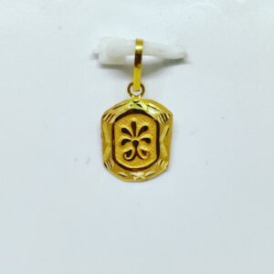 18 KT 750 Hallmark delicate plane Pendent