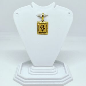 18 KT 750 Hallmark plane delicate Pendent