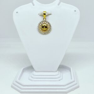 18 KT 750 Hallmark delicate sun diamond Pendent