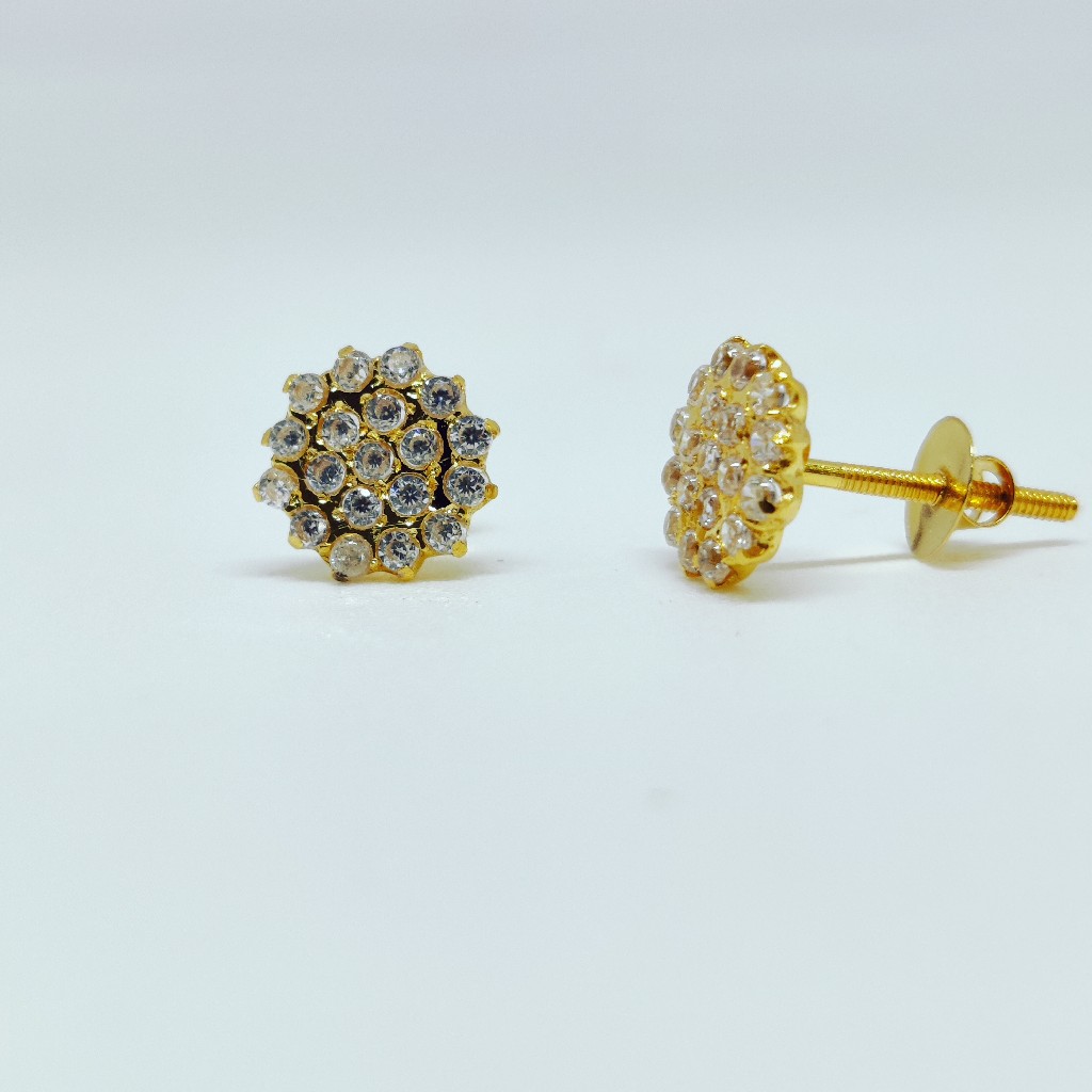 18 KT 750 Hallmark round shape diamond Ladies Top - Image 2