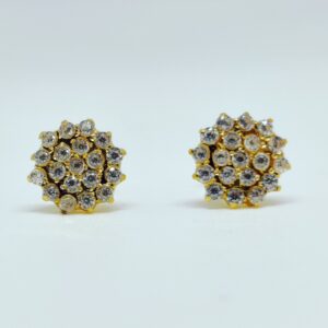 18 KT 750 Hallmark round shape diamond Ladies Top