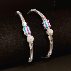 925 Sterling Silver ladies Fancy Bangles