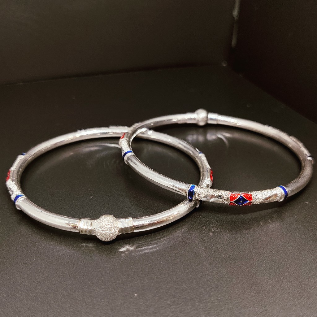 925 Sterling Silver ladies Fancy Bangles - Image 3