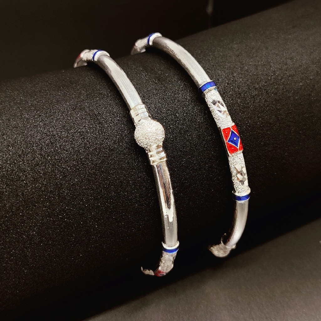 925 Sterling Silver ladies Fancy Bangles - Image 2