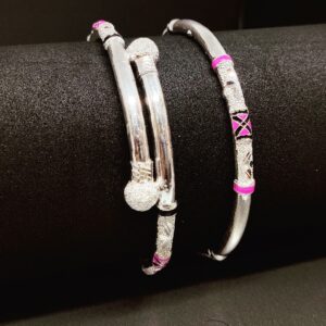 925 Sterling Silver ladies Fancy Bangles