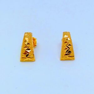 22 KT 916 Hallmark Fancy plain Ladies Earring