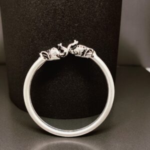 Silver antique kids Kada ( Kadli )