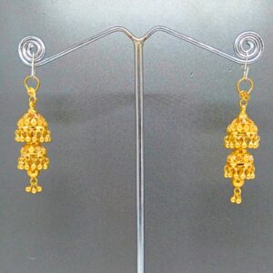 22 KT 916 Hallmark 2 Layer women jumkas