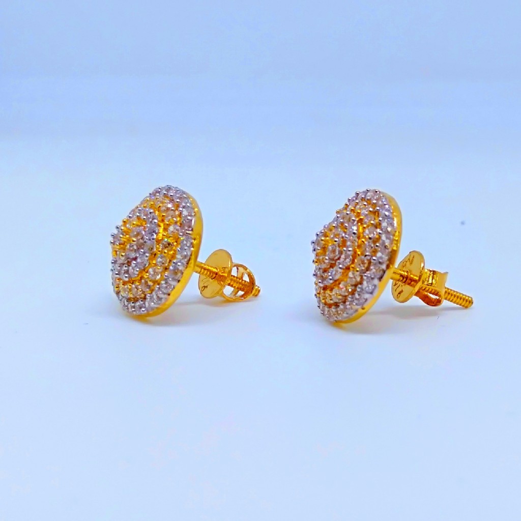 22 kt 916 hallmark round diamond women tops - Image 3