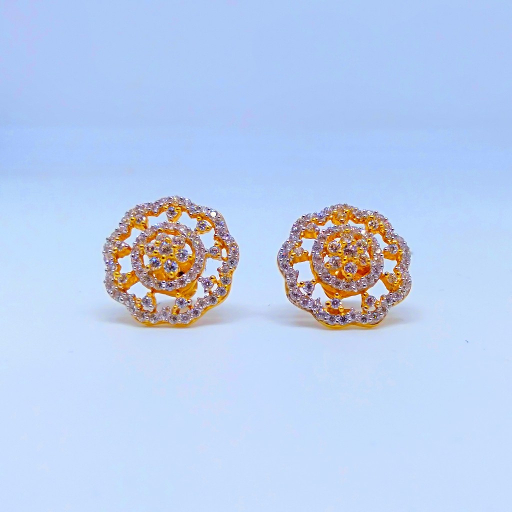 22 KT 916 Hallmark round shape diamond Top