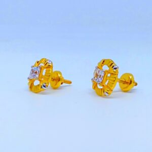 22 KT 916 Hallmark round single diamond Tops