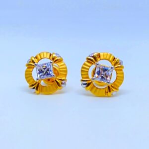 22 KT 916 Hallmark round single diamond Tops