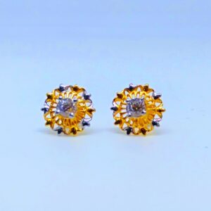 18 KT Hallmark fancy round Tops