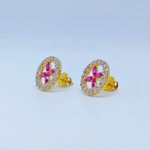 18 KT Hallmark fancy flower Ladies Top