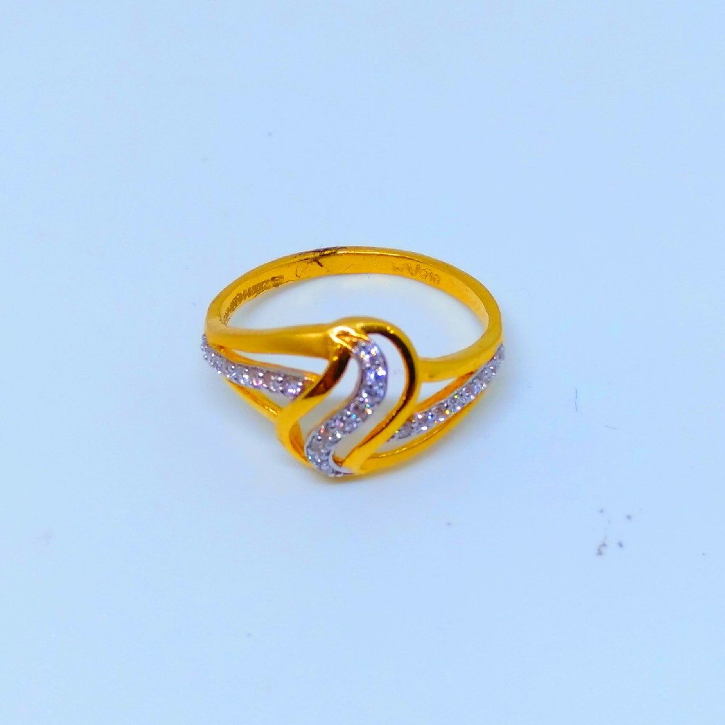 22 KT 916 Hallmark wedding Ladies diamond ring - Image 3