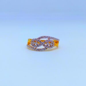 22 KT 916 Hallmark fancy Ladies diamond ring