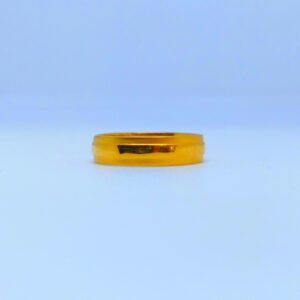 22 kt 916 hallmark classic plain unisex ring