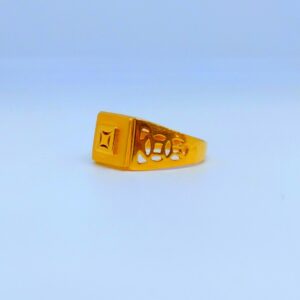 22 KT 916 Hallmark plane Casting Gents Ring