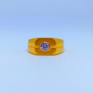 22 KT 916 Hallmark Classic design gents ring